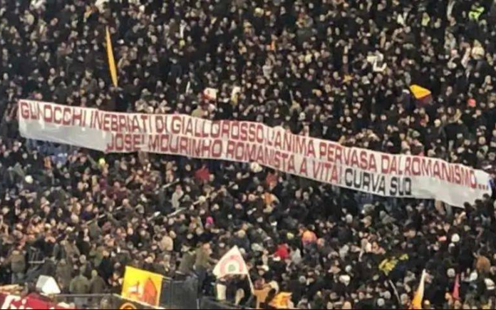 穆里尼奧感激球迷支持：為“終身羅馬主義者”而戰(zhàn)取勝！